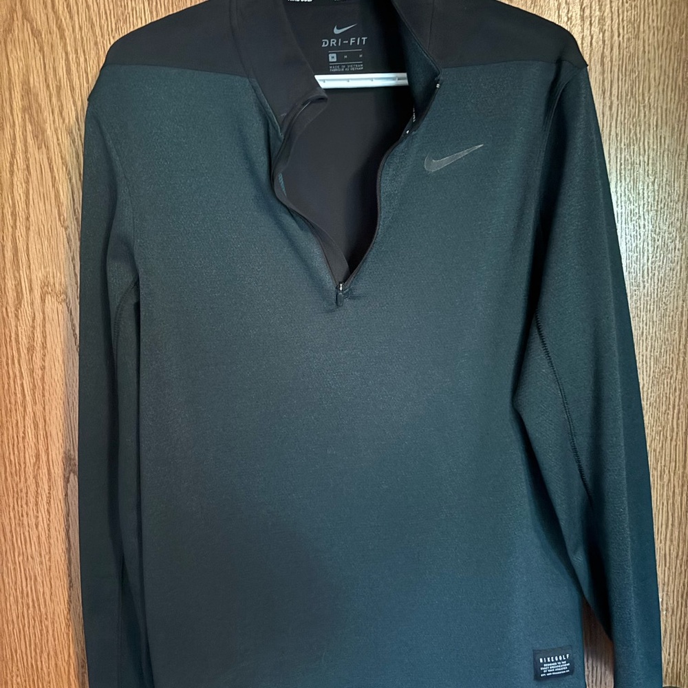 Nike Black Dri-FIT Golf Quarter Zip